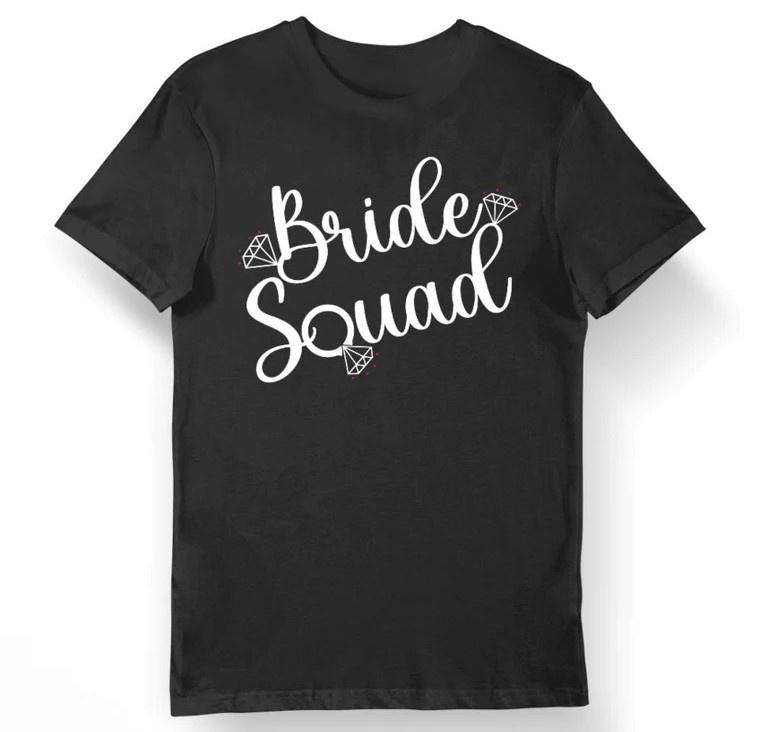 Bride Squad: 20 Bride Squad PJs, T-Shirts & Accessories - hitched.co.uk ...