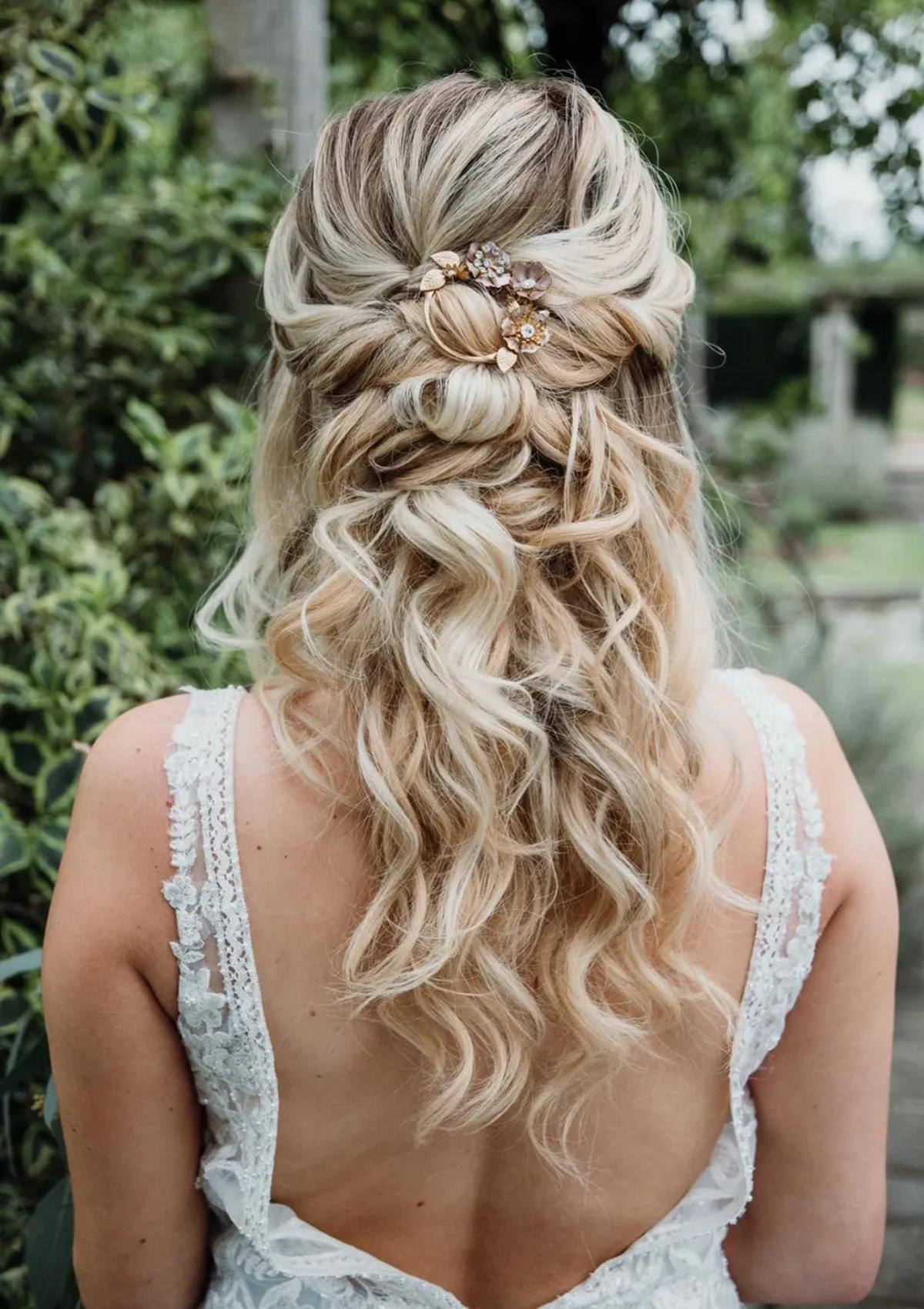 half-up, half-down hairstyles for any occasion | by Tiffany | Medium
