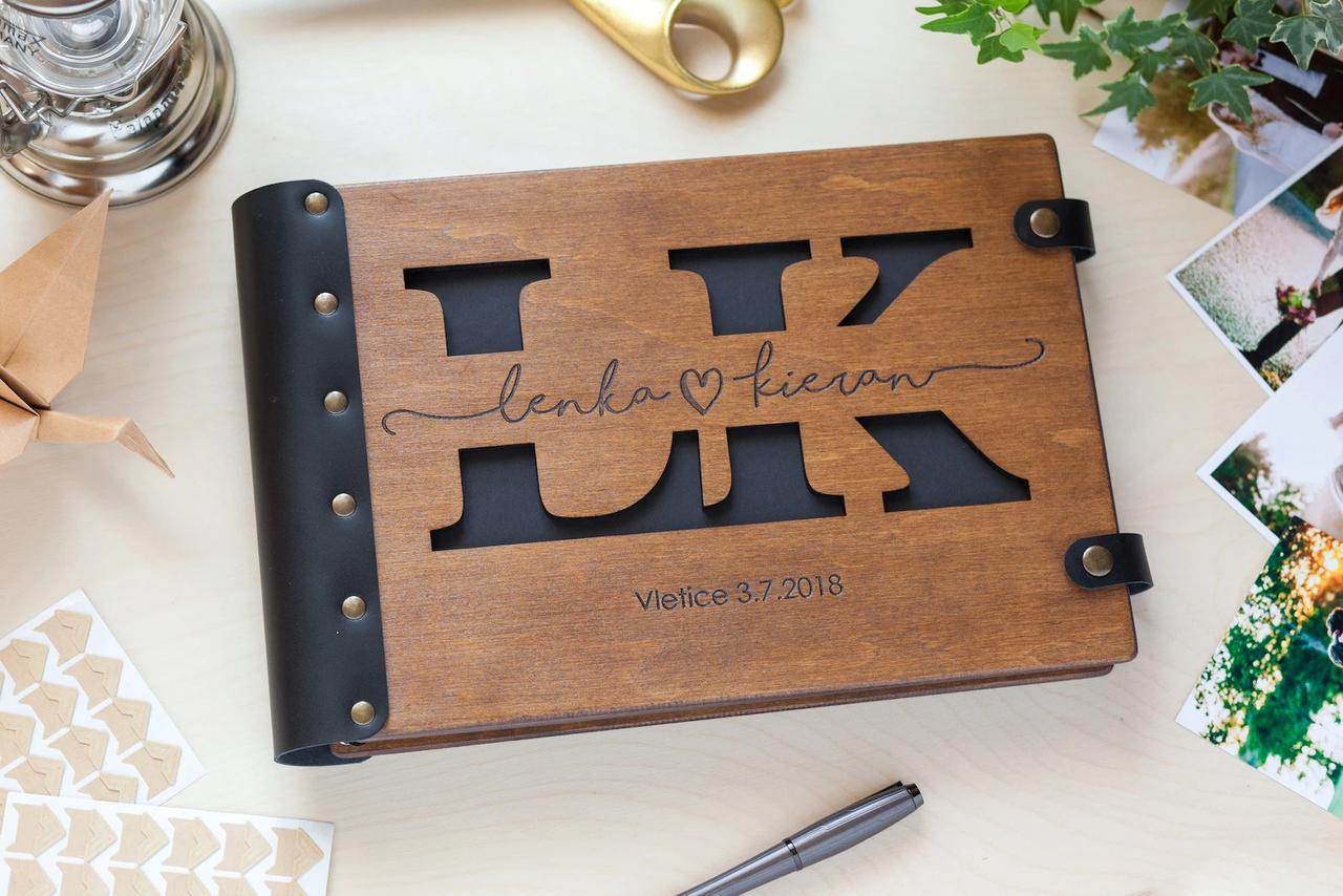 Personalised Wooden Memory Album – Etsy