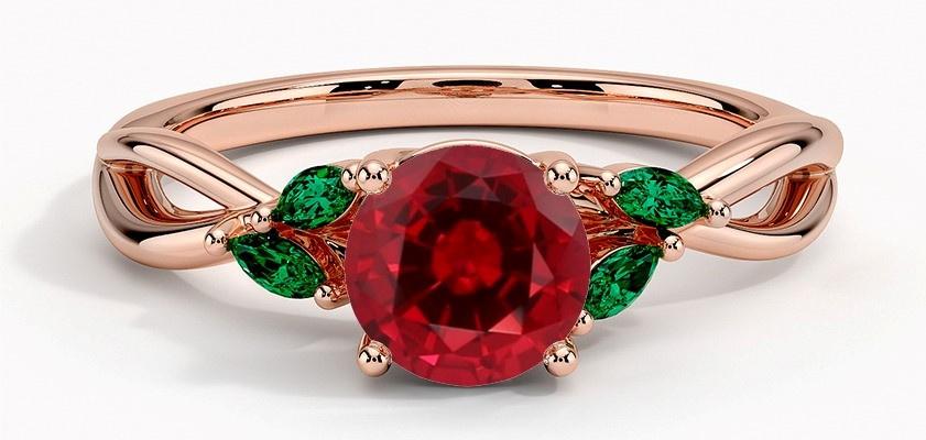 What Does a Ruby Engagement Ring Mean? | Diamonds Factory
