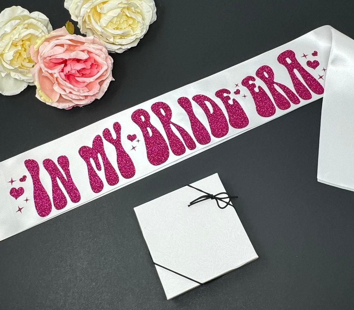 bride sash