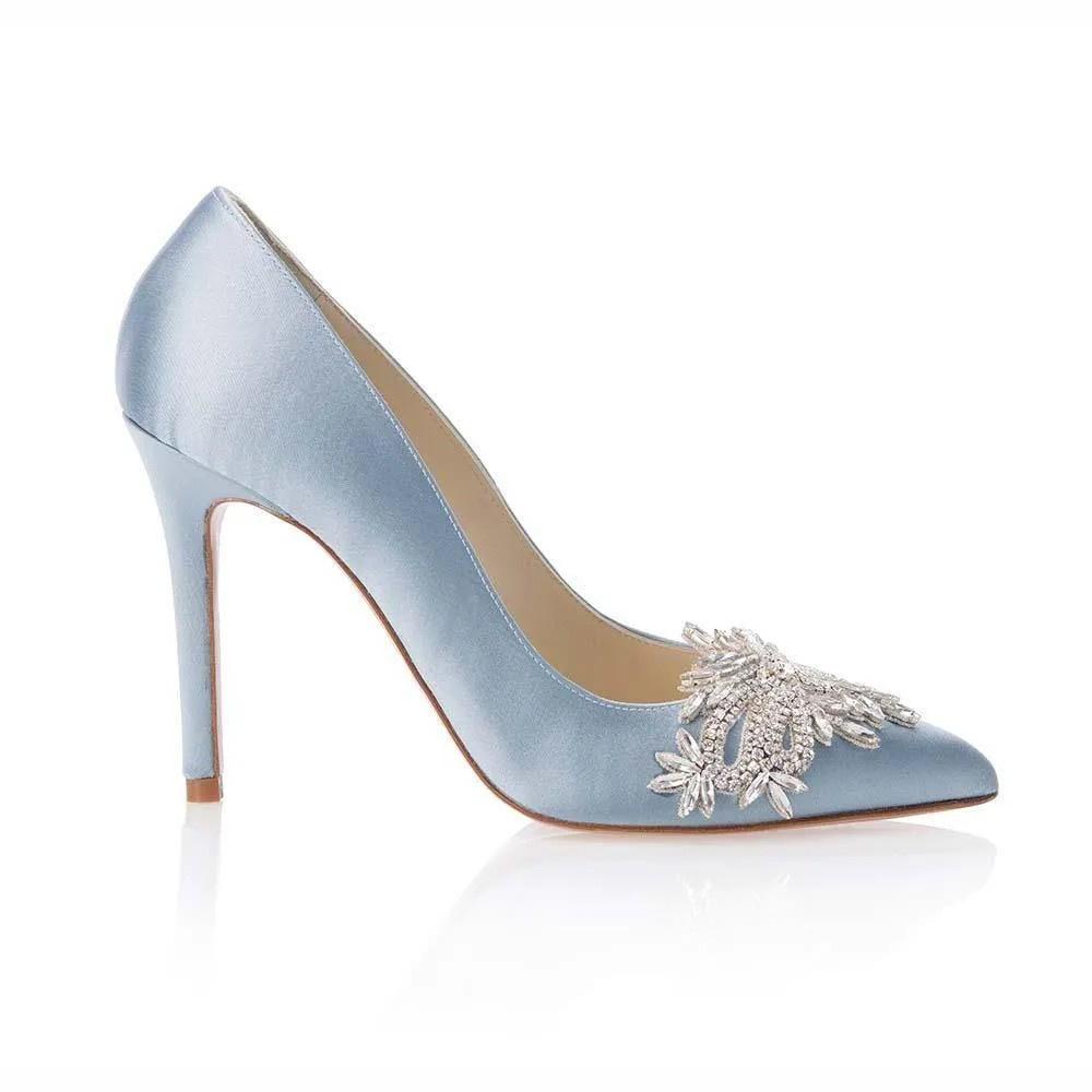 Pale blue court shoes uk fashion