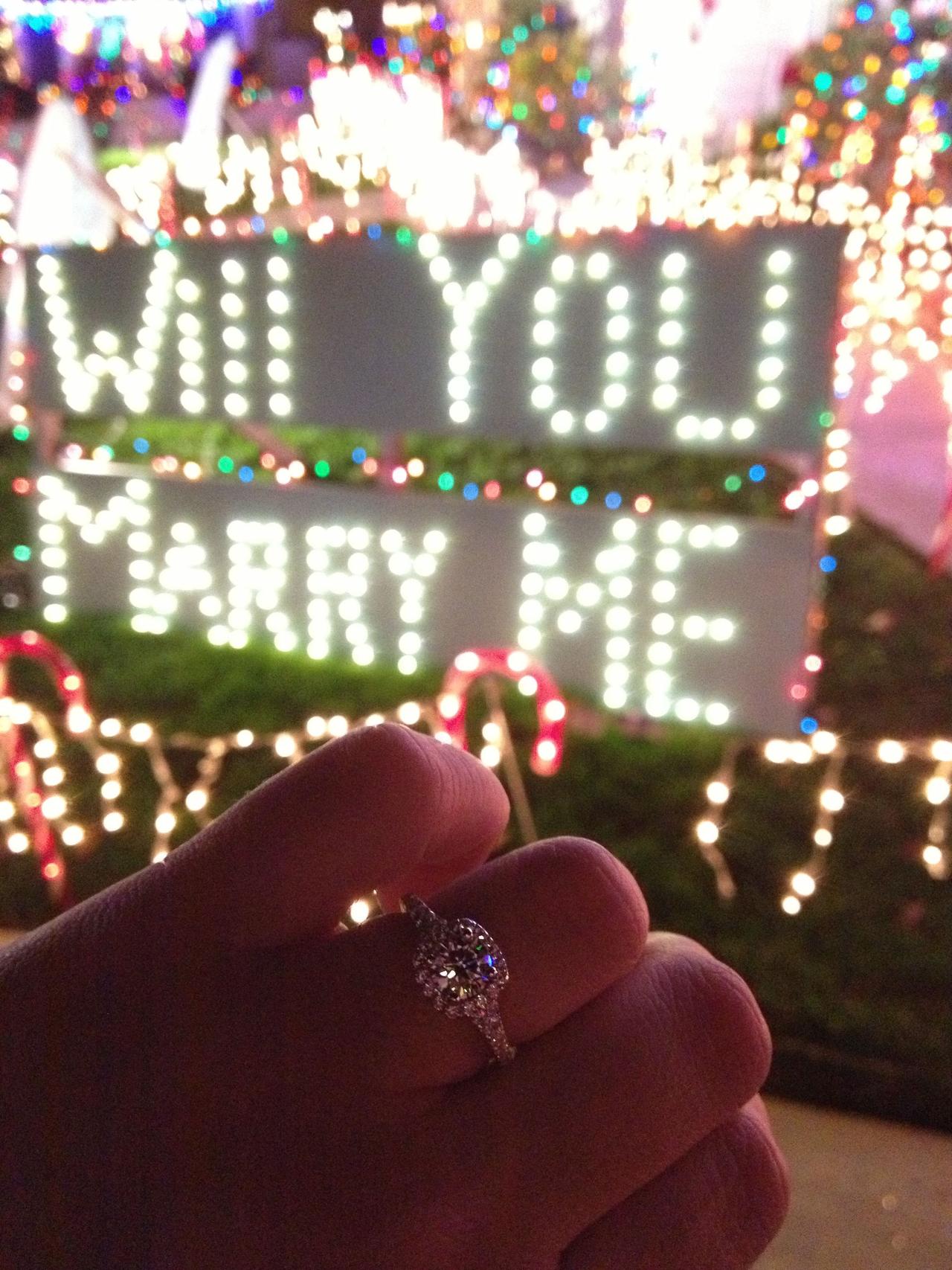 christmas engagement proposals