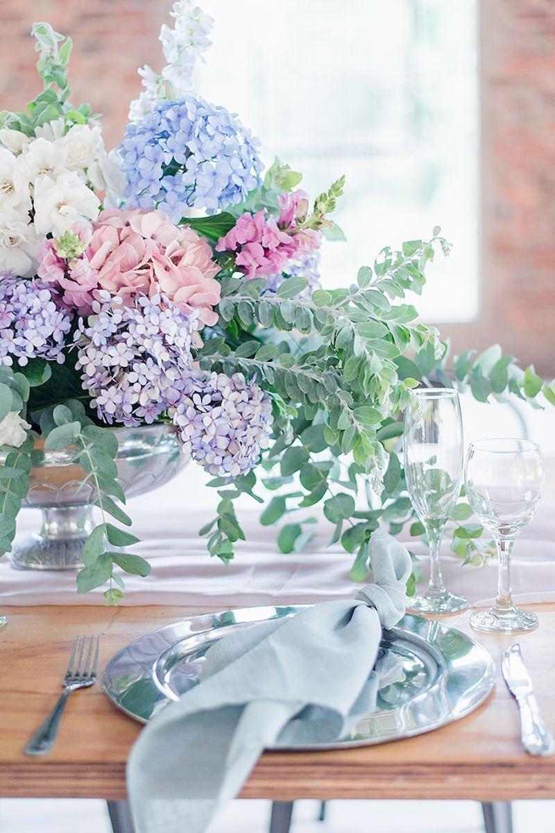 Spring Wedding Drink Station Inspiration