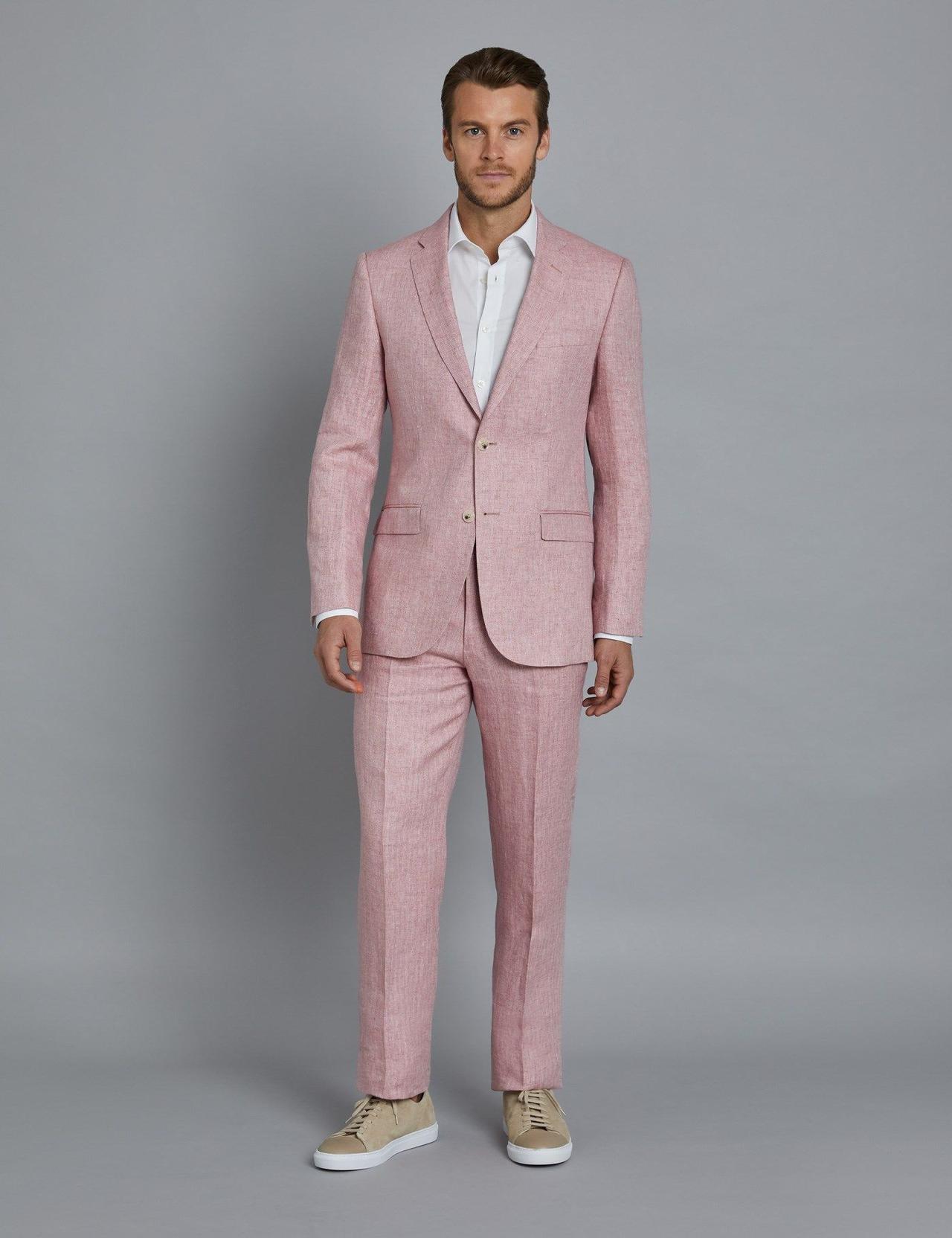 linen suits for weddings abroad