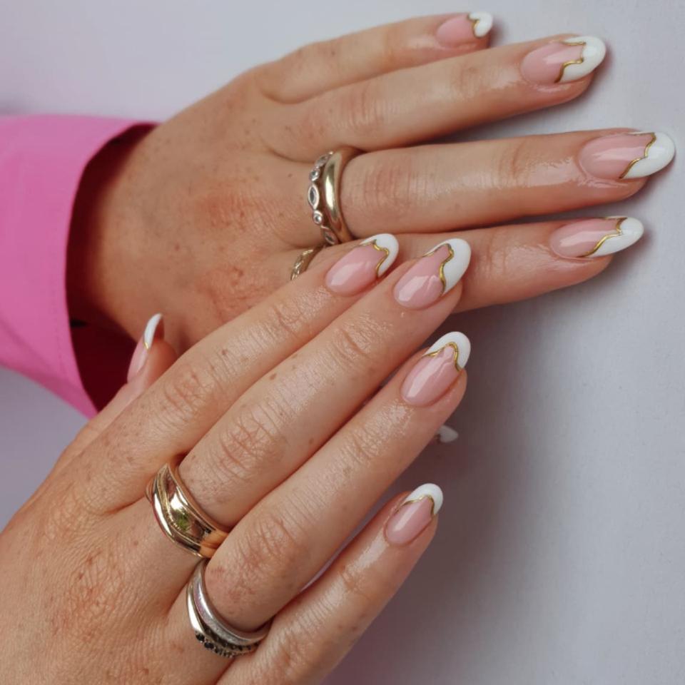 Wedding Nails 60 Classy Bridal Nail Styles hitched.co.uk