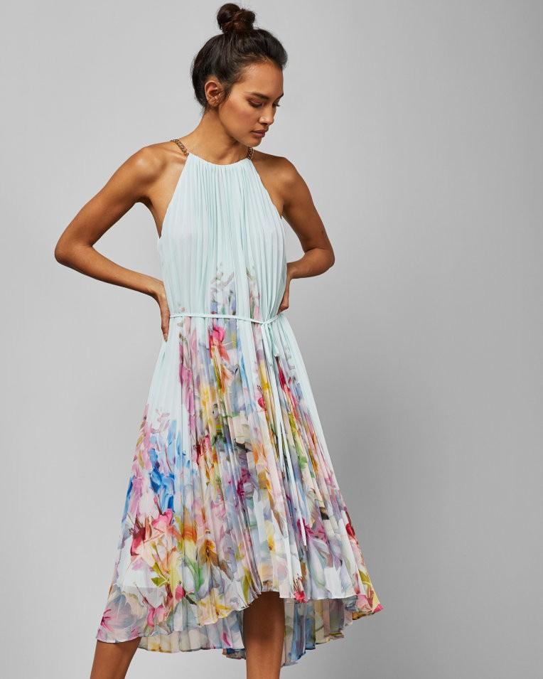 Florica hanging gardens sale pleated midi dress