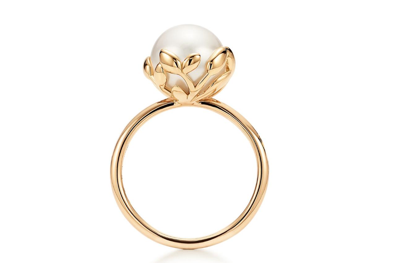 Tiffany pearl deals ring