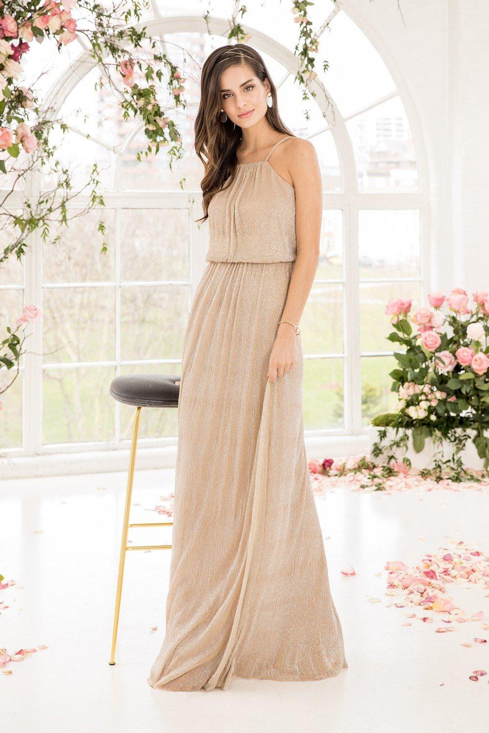 15 Champagne Bridesmaid Dresses That Your Girls Will Love hitched