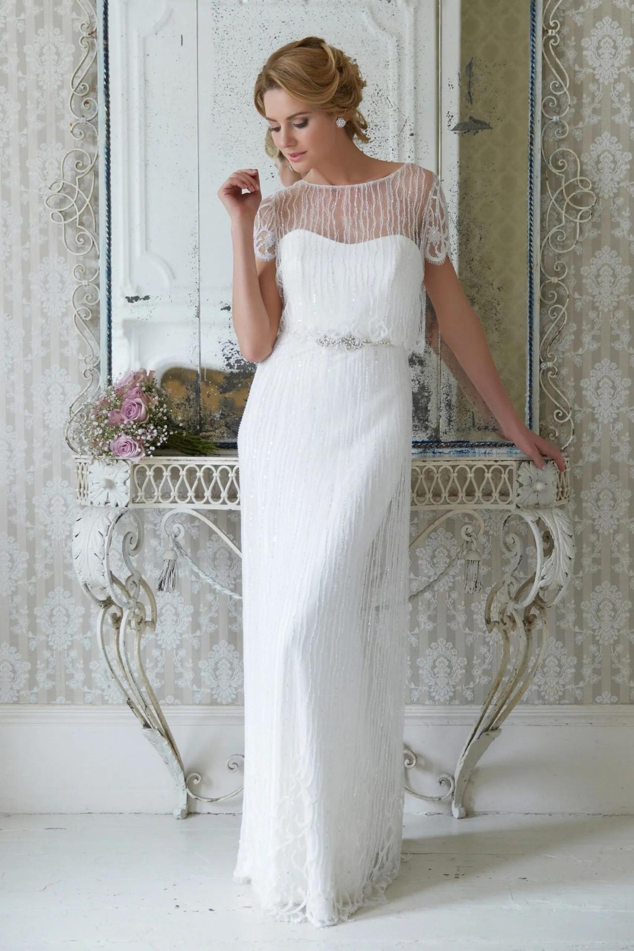 1920s Wedding Dresses The Best Gatsby Styles For Modern and Vintage Loving Brides hitched