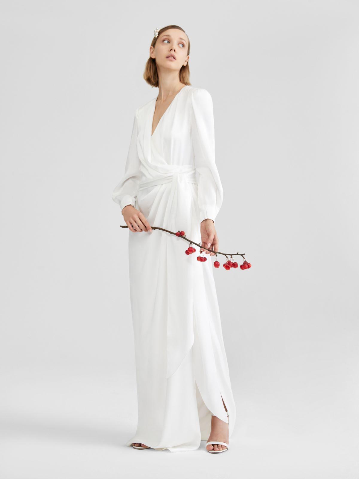 Reverse Satin Dress – Max Mara
