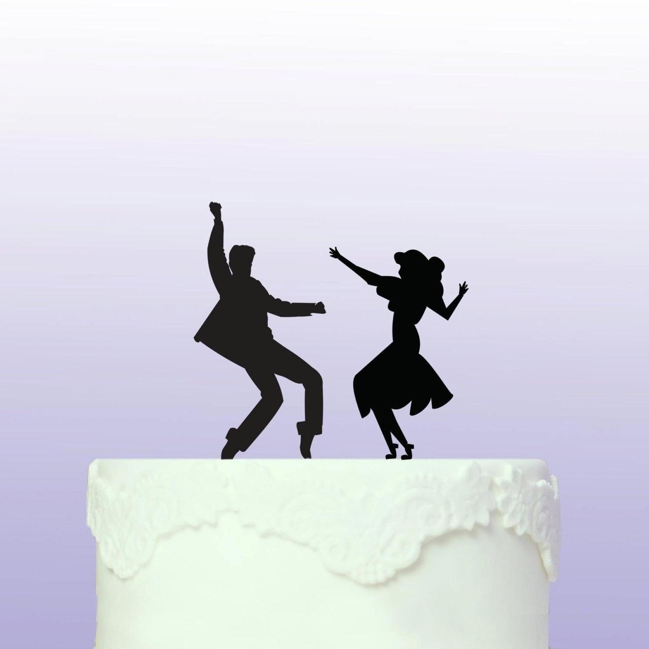 Personalised Wedding Cake Topper Wood Gold Silver acrylic by Inketch –  inketch