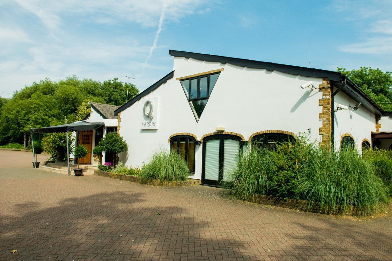 Exterior of wedding venue Q Vardis