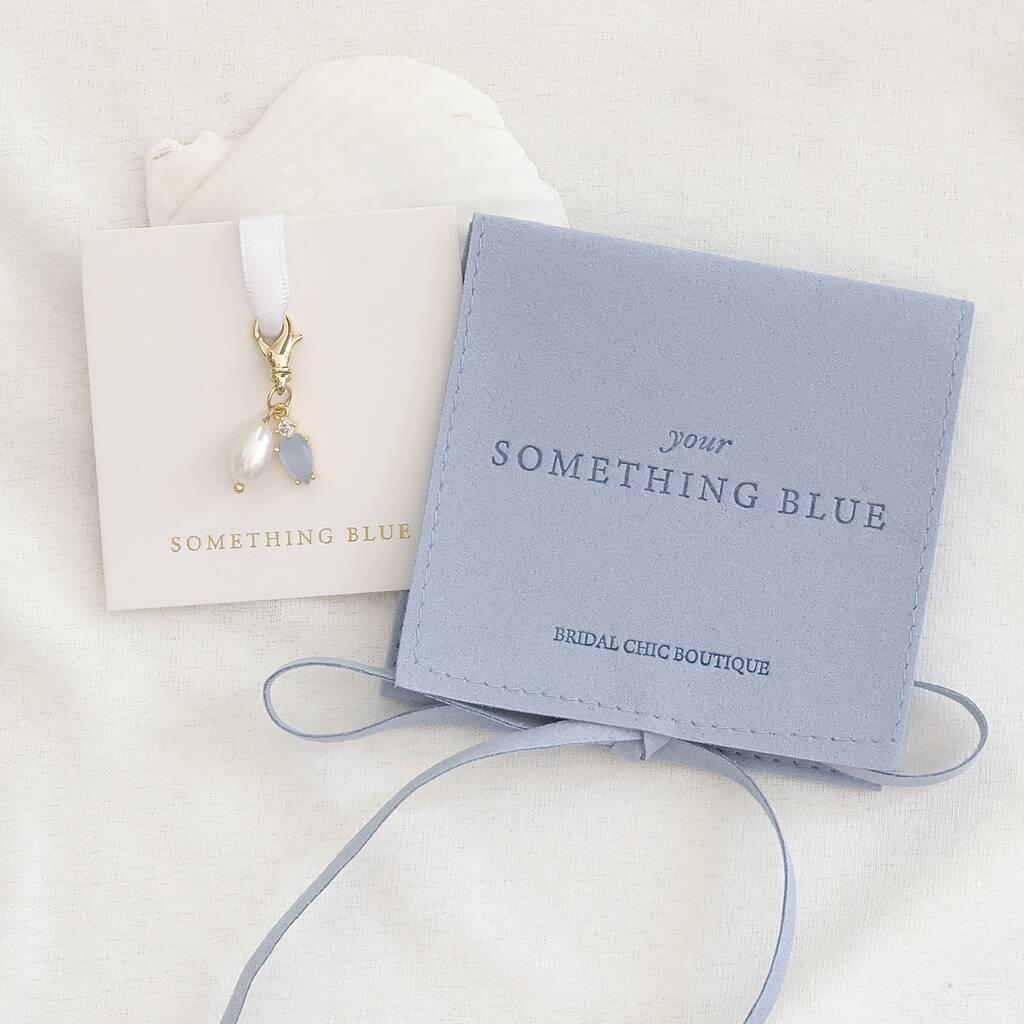 pearl charm 'something blue' not on the high street