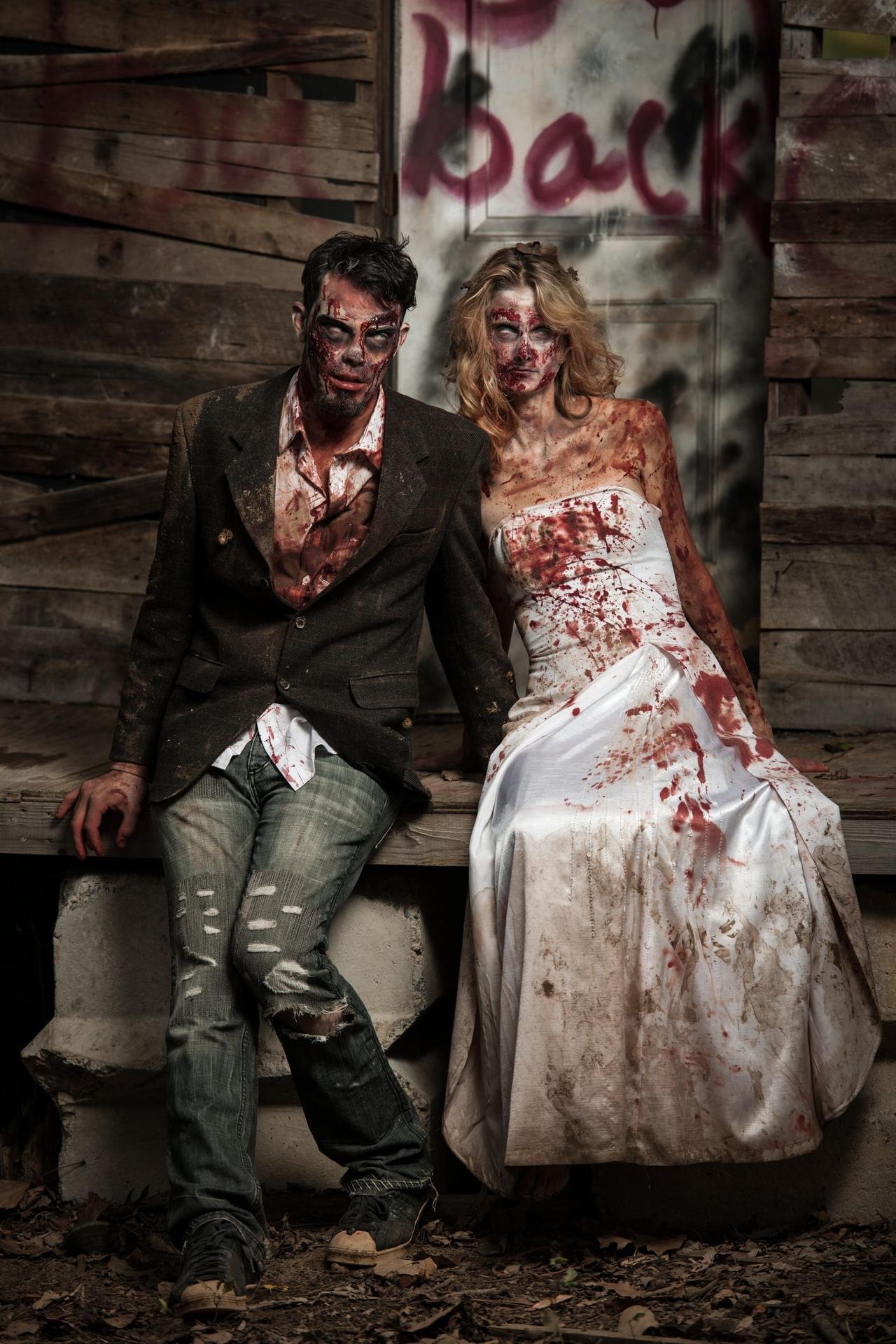 zombie vampire costume