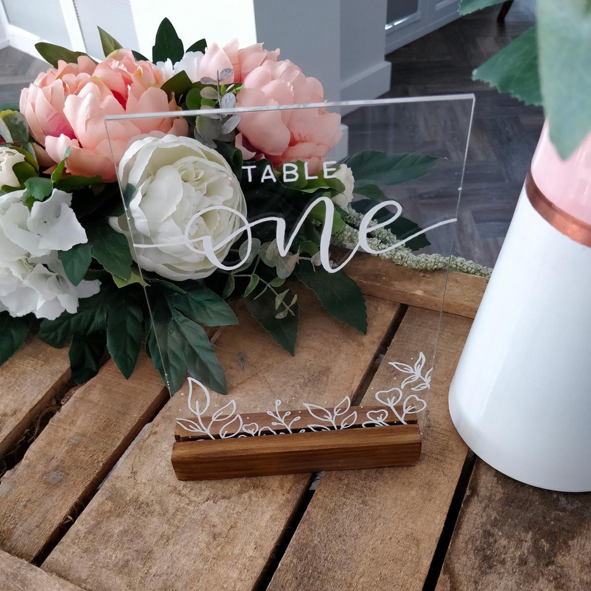 35 Table Name Holder Ideas (and How to Make Your Own) 