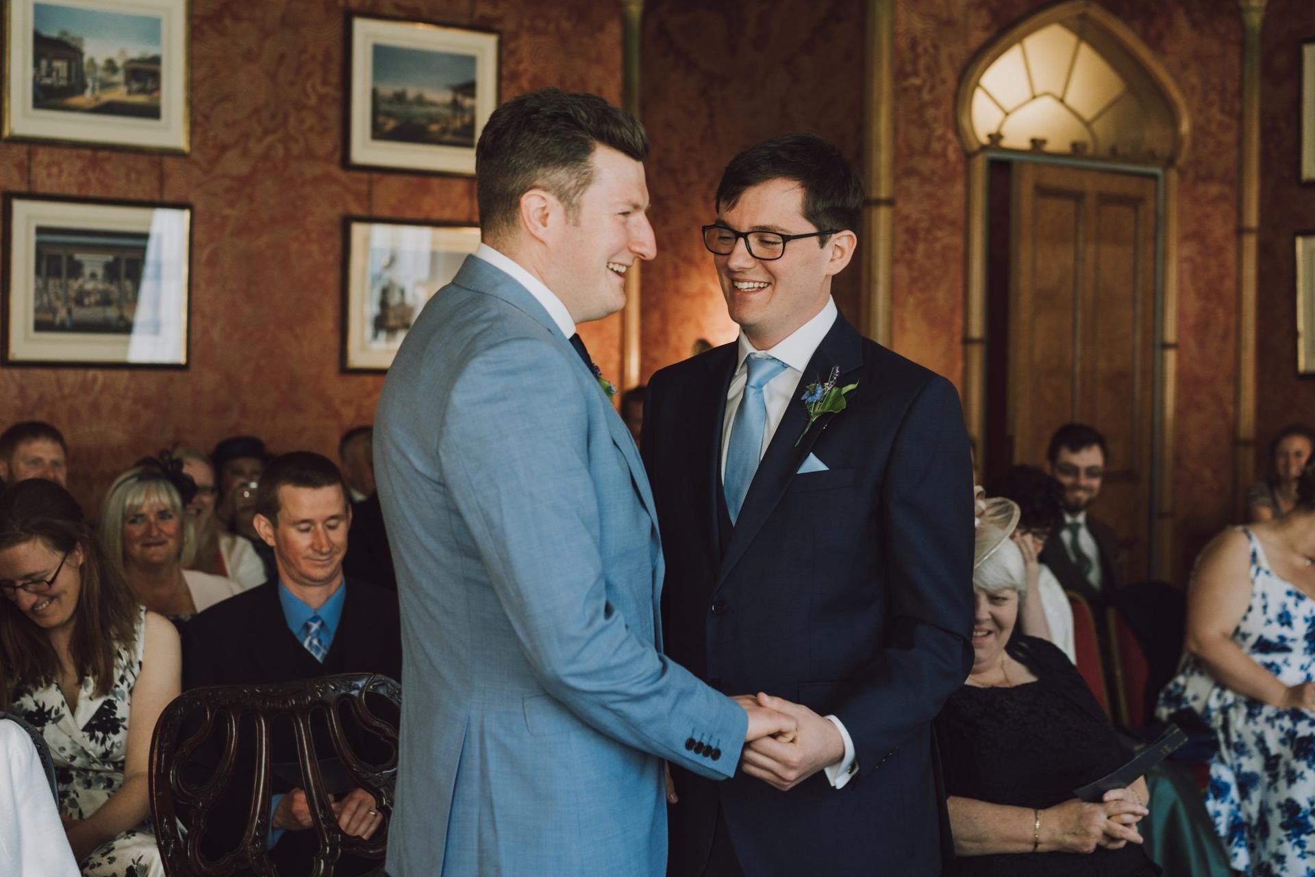 A Beach-Themed Gay Wedding at The Royal Pavilion in Brighton - hitched ...