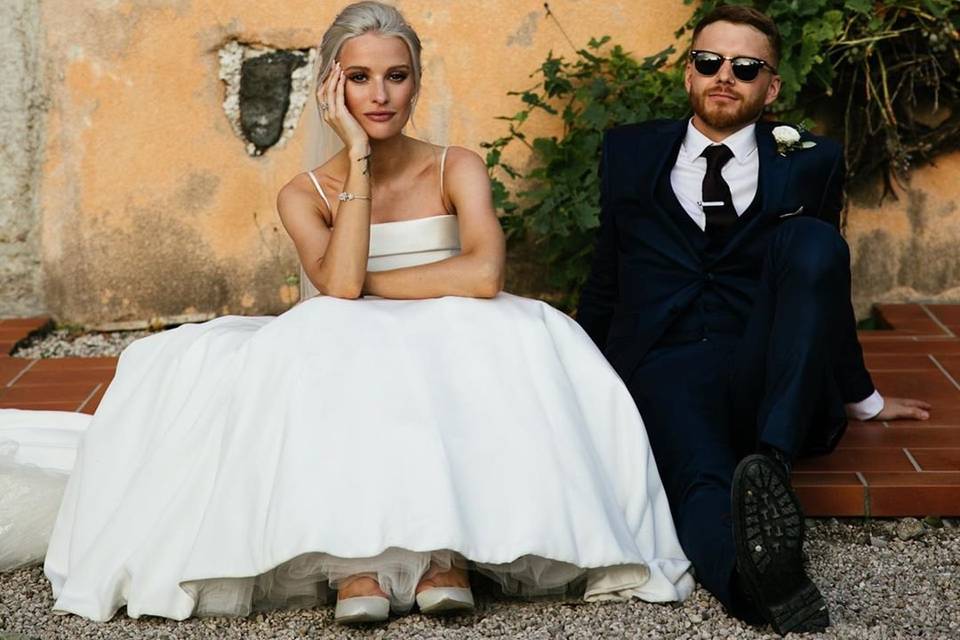 InTheFrow Wedding: Victoria McGrath's Amazing Wedding Dresses and