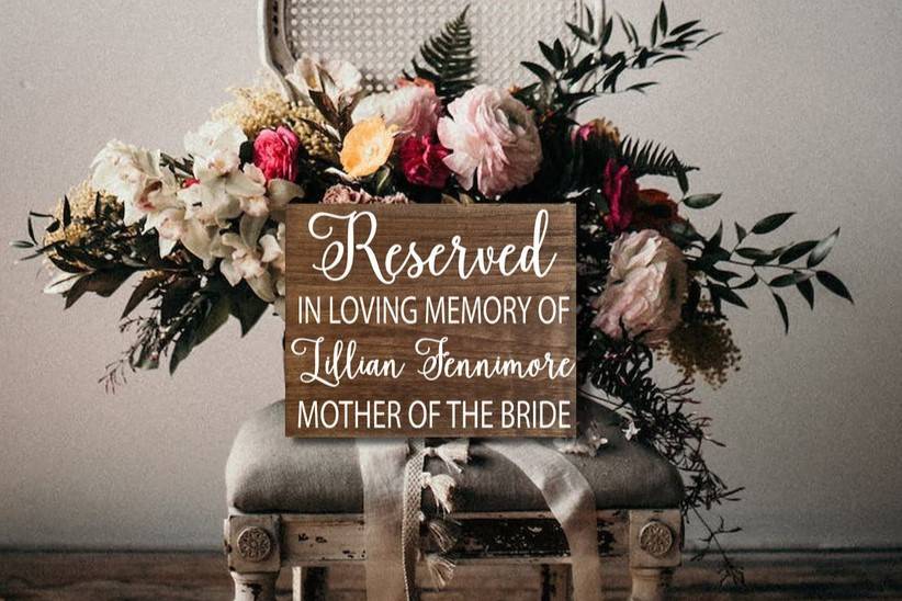 30 Sweet Ways to Honour a Deceased Loved One at Your Wedding