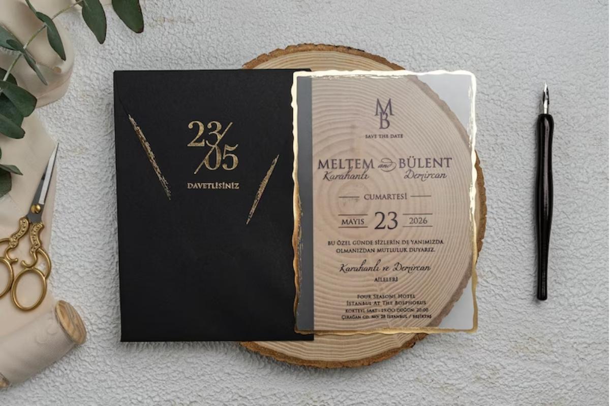 Luxury Acrylic Wedding Invitation Cards Set Of 100 Pieces - Luxury Wedding  Invitations, Handmade Invitations & Wedding Favors