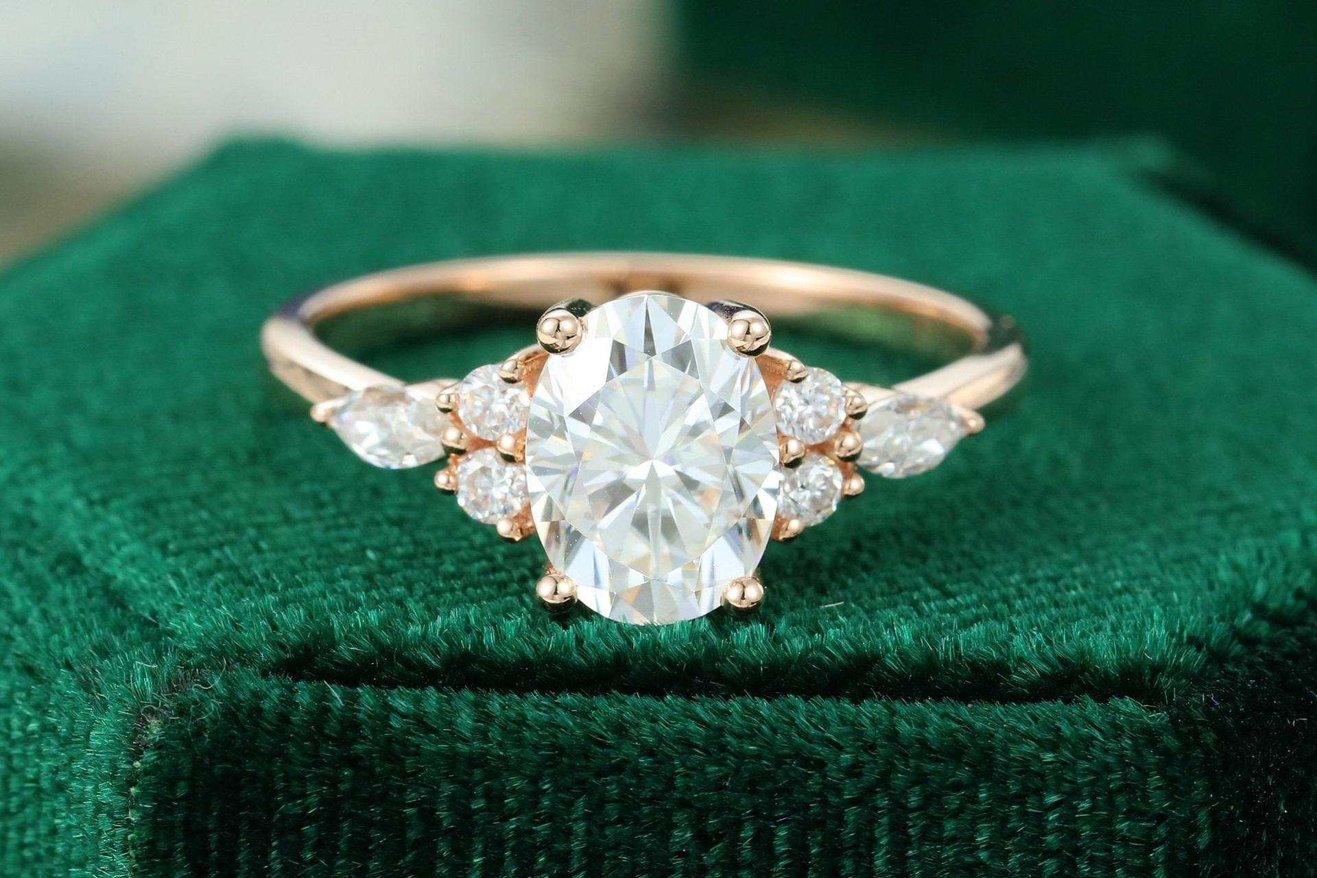 31 Best Moissanite Engagement Rings for 2022 - hitched.co.uk