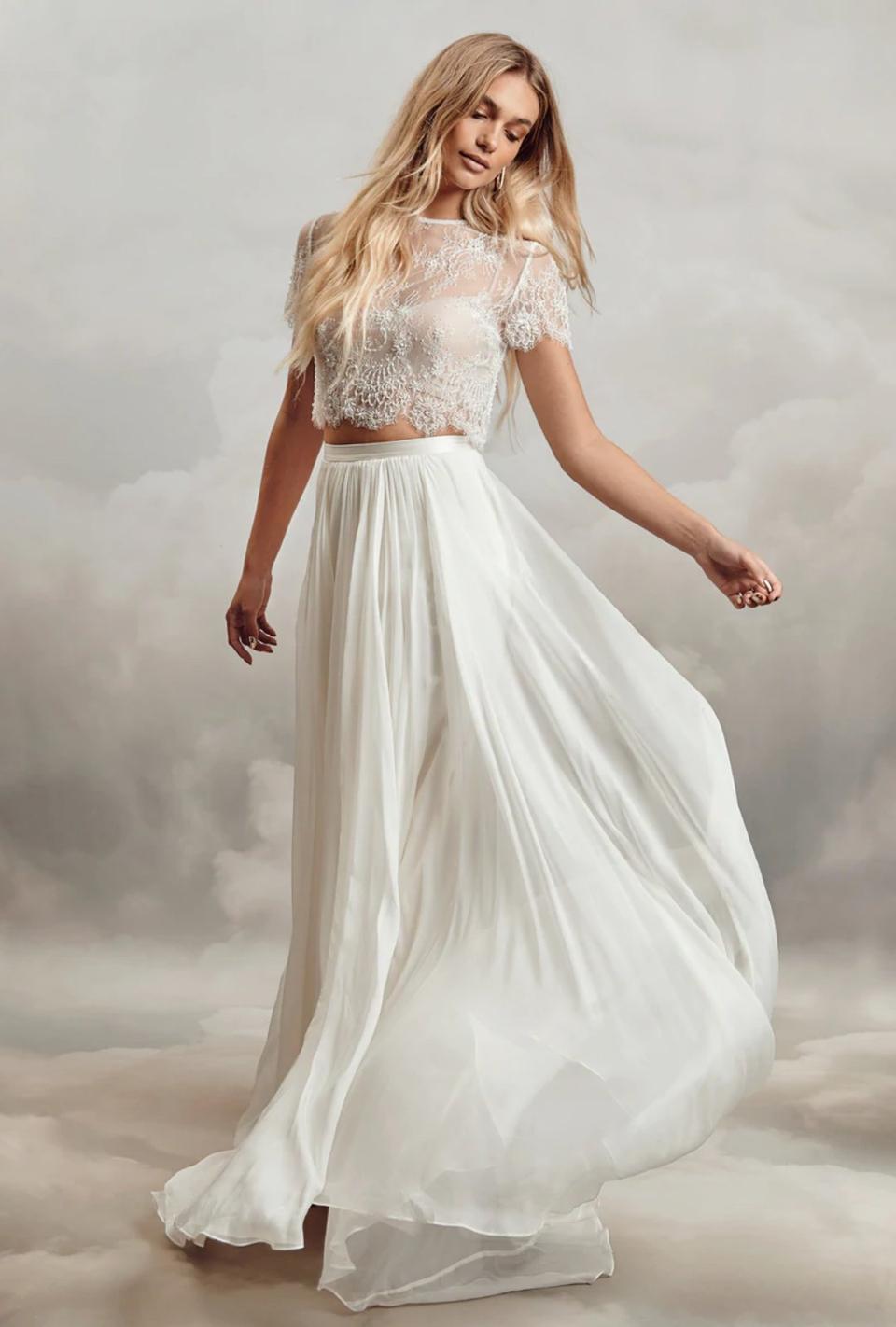 33 Best Two-Piece Wedding Dresses & Bridal Separates - hitched.co.uk ...