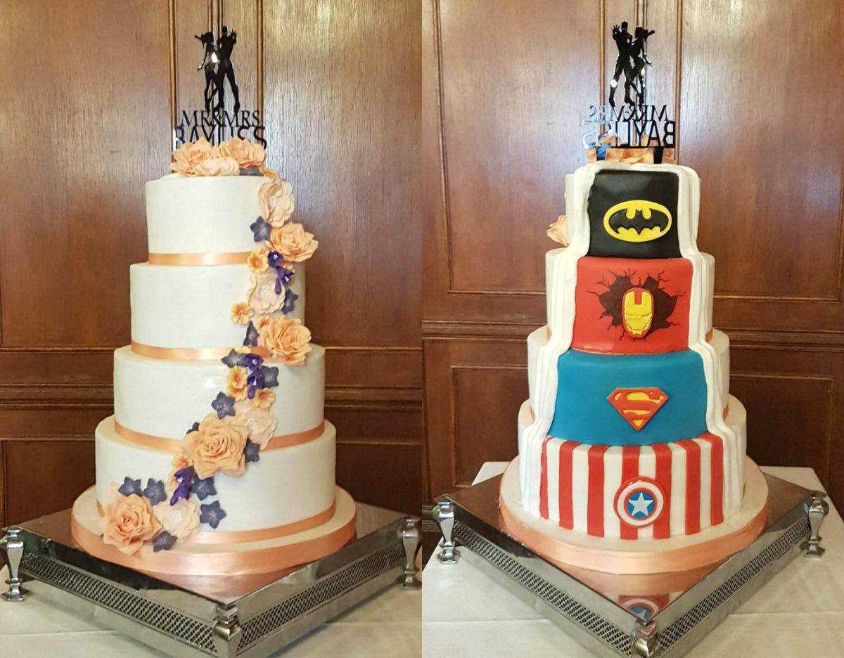 Tilpasning nægte Adskille 16 Marvel Wedding Cakes for Superhero Couples - hitched.co.uk -  hitched.co.uk