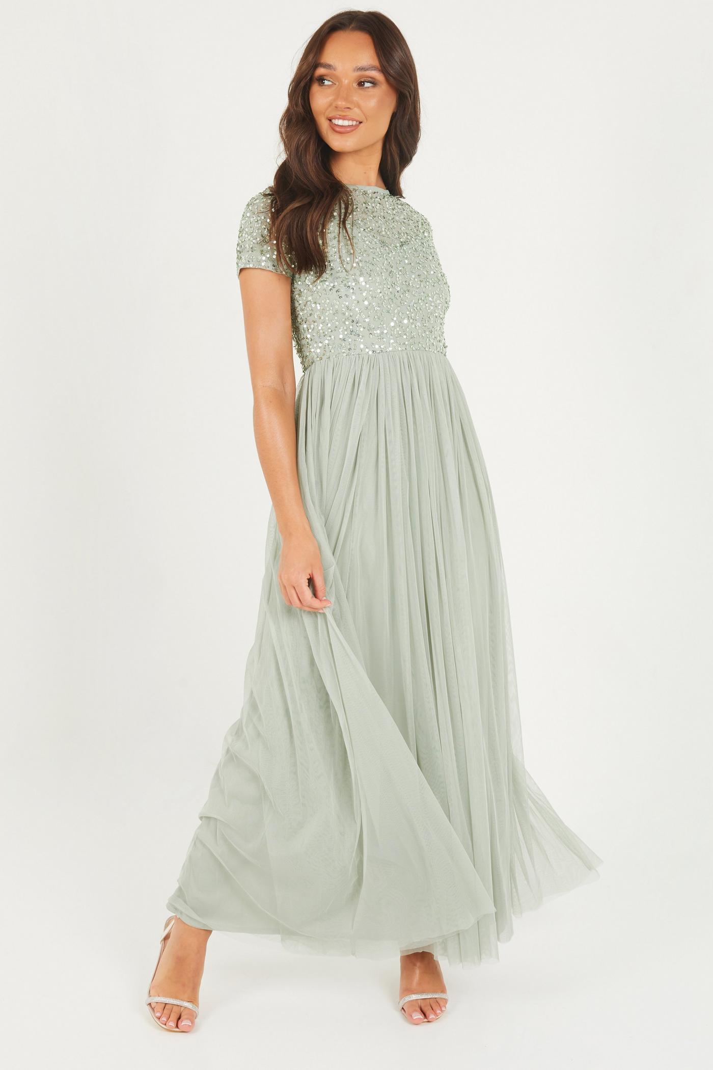 38 Gorgeous Green Bridesmaid Dresses 2022 - hitched.co.uk - hitched.co.uk