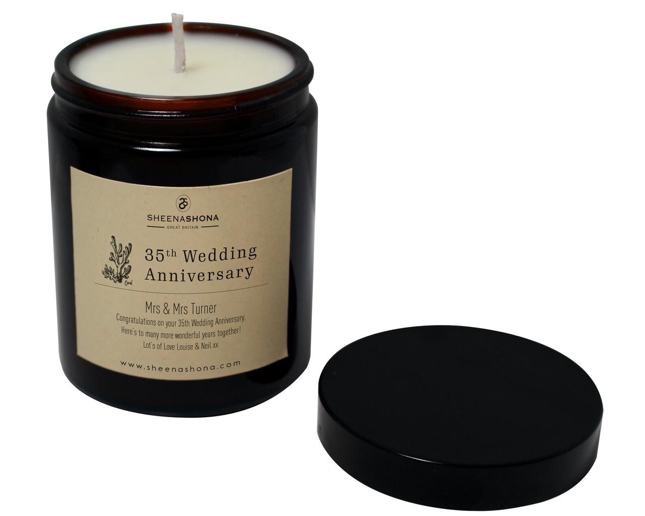 Soya wax candle