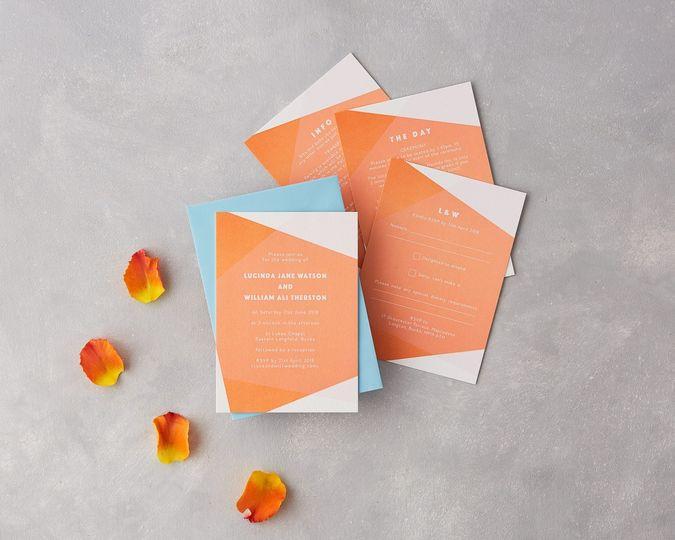 Wedding stationery suite