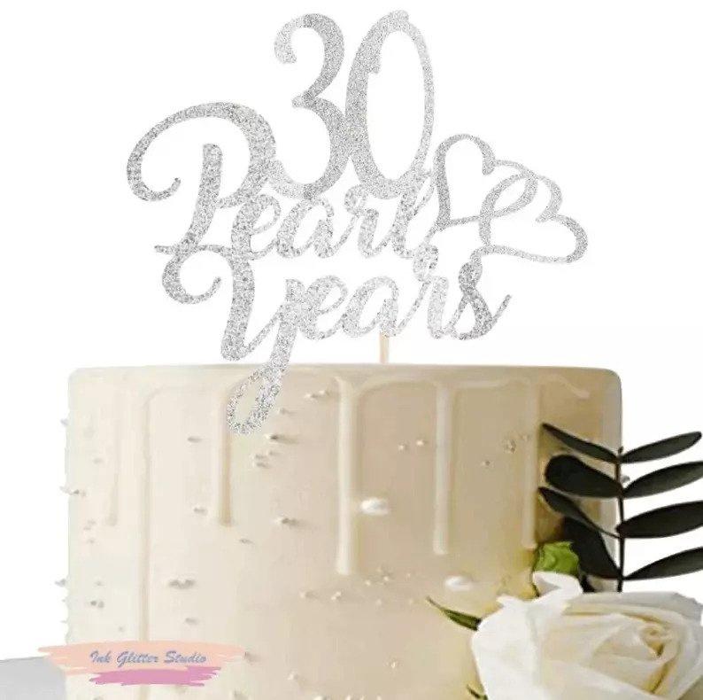 Pearl 30th Anniversary cake!... - Sadie Rose Sweet Creations | Facebook