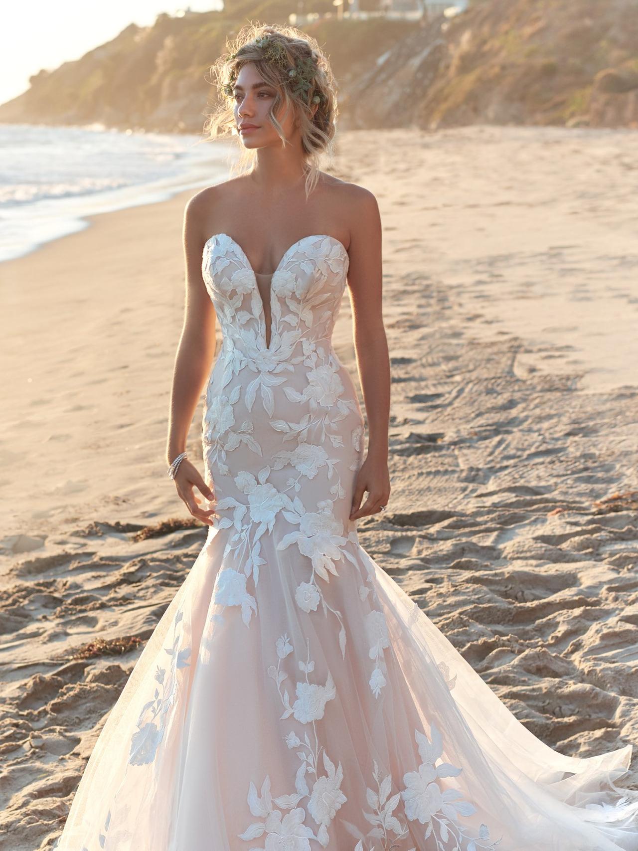 Is it appropriate to wear a very low-cut wedding dress? - Quora