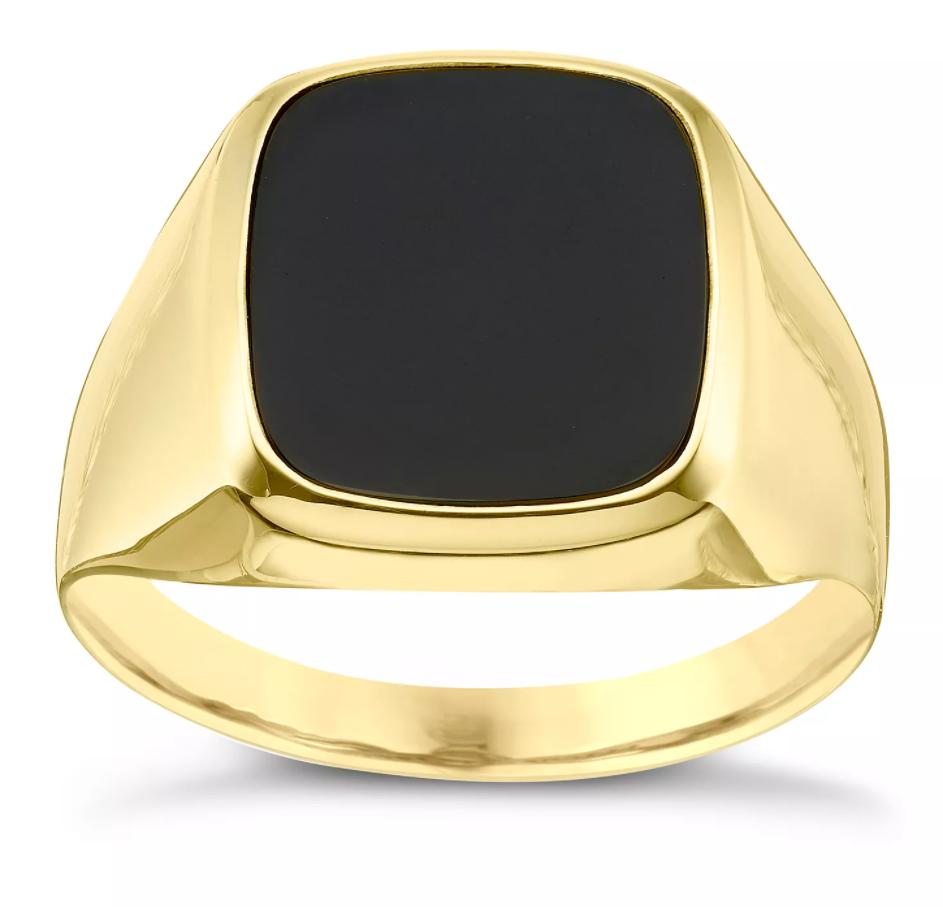 Silver Signet Ring Vintage Styled Black Stone Signet Ring Men Mens Signet  Ring Silver Rings for Men Jewelry Gift Mens Ring UK - Etsy Norway