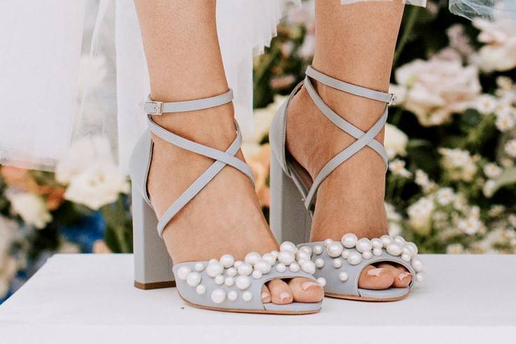 Block Heel Bridal Shoes | Block Heel Wedding Shoes – Beautifully Handmade UK
