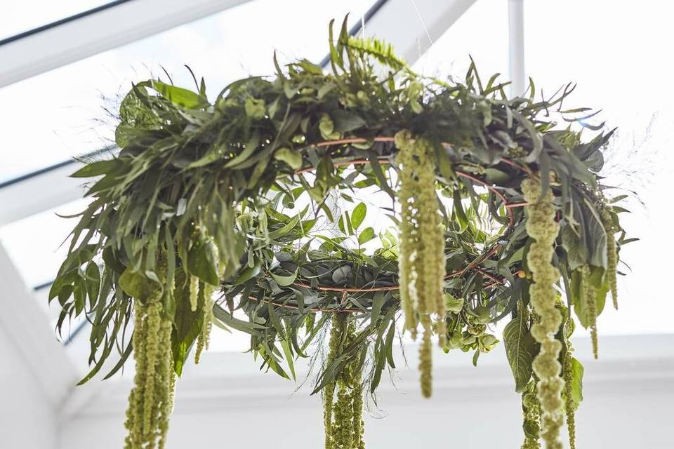 Cheap wedding decoration hanging foliage plant