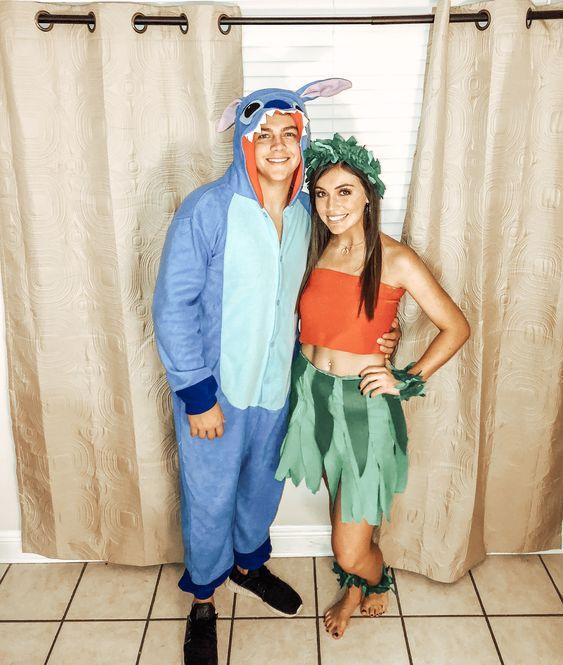 That's cute  Disney halloween costumes, Lilo and stitch, Halloween costumes