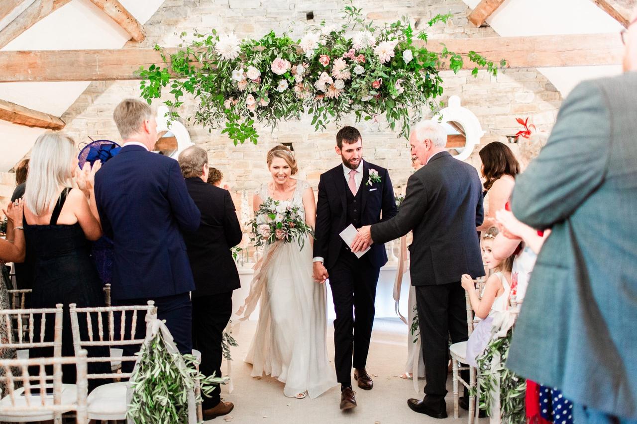 Jen and Mark - Almonry Barn Wedding