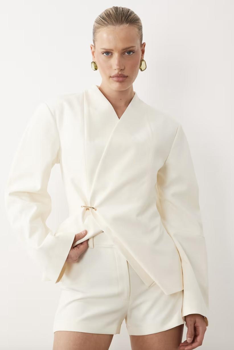 ASOS Design cinched waist blazer