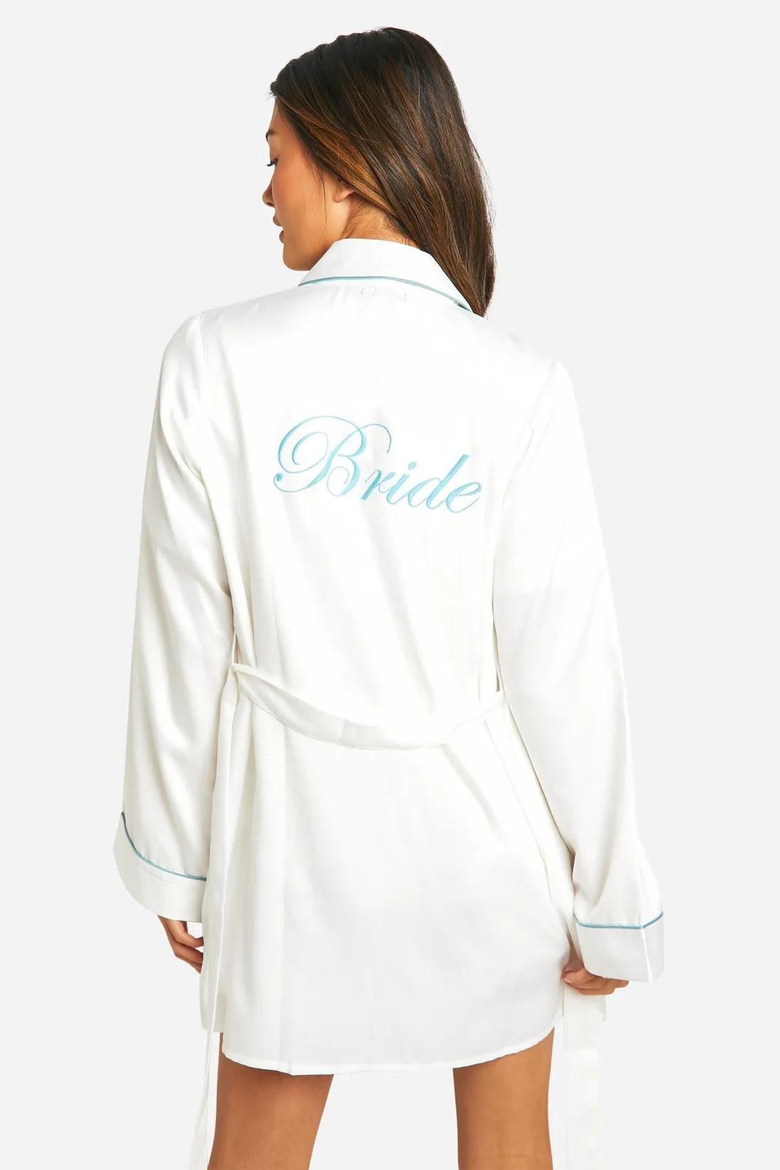 Cheap bride robe best sale