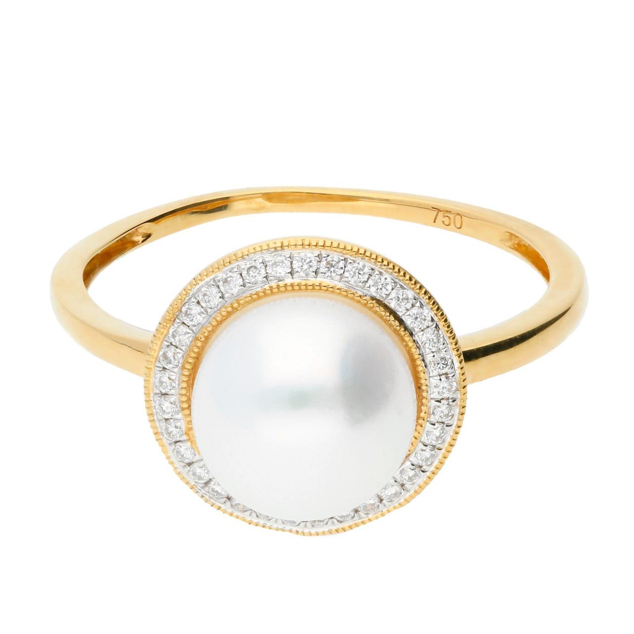 Pearl Engagement Rings