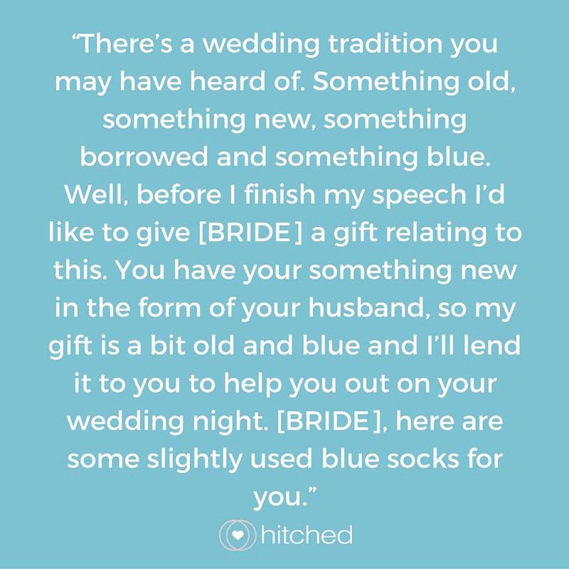 How to End Your Best Man's Speech  