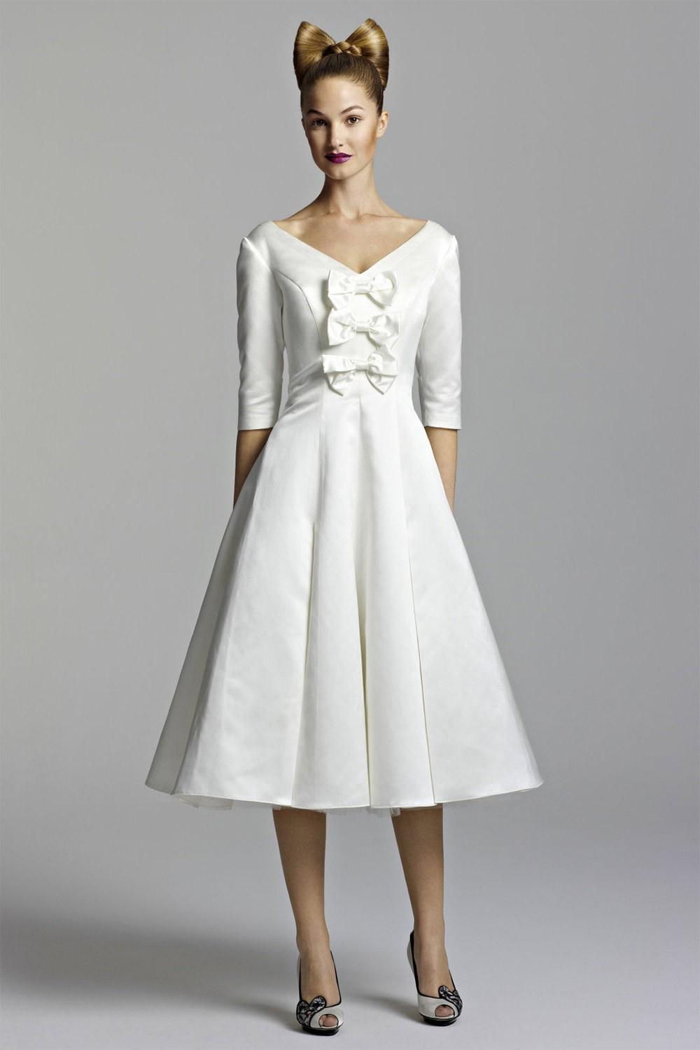 White 50's style on sale dress