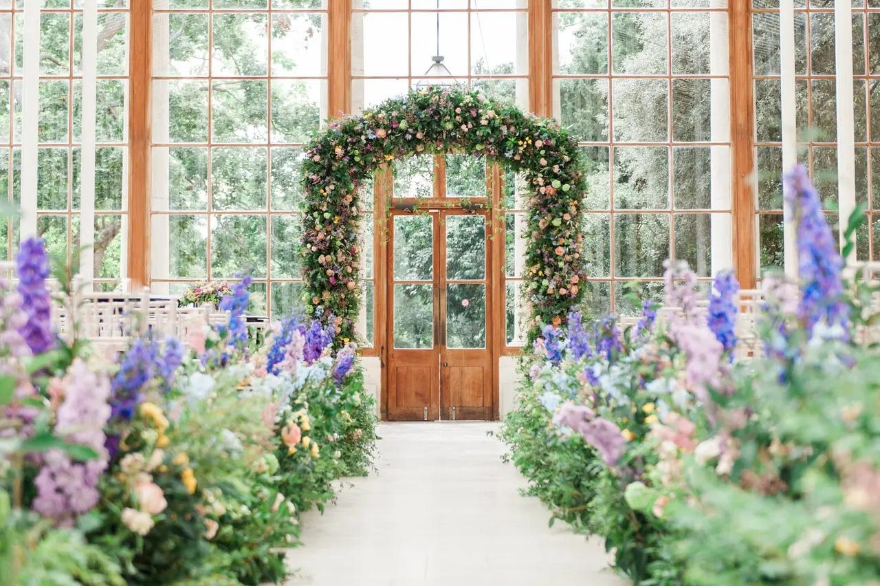 Spring Flower arch at Kew Gardens
