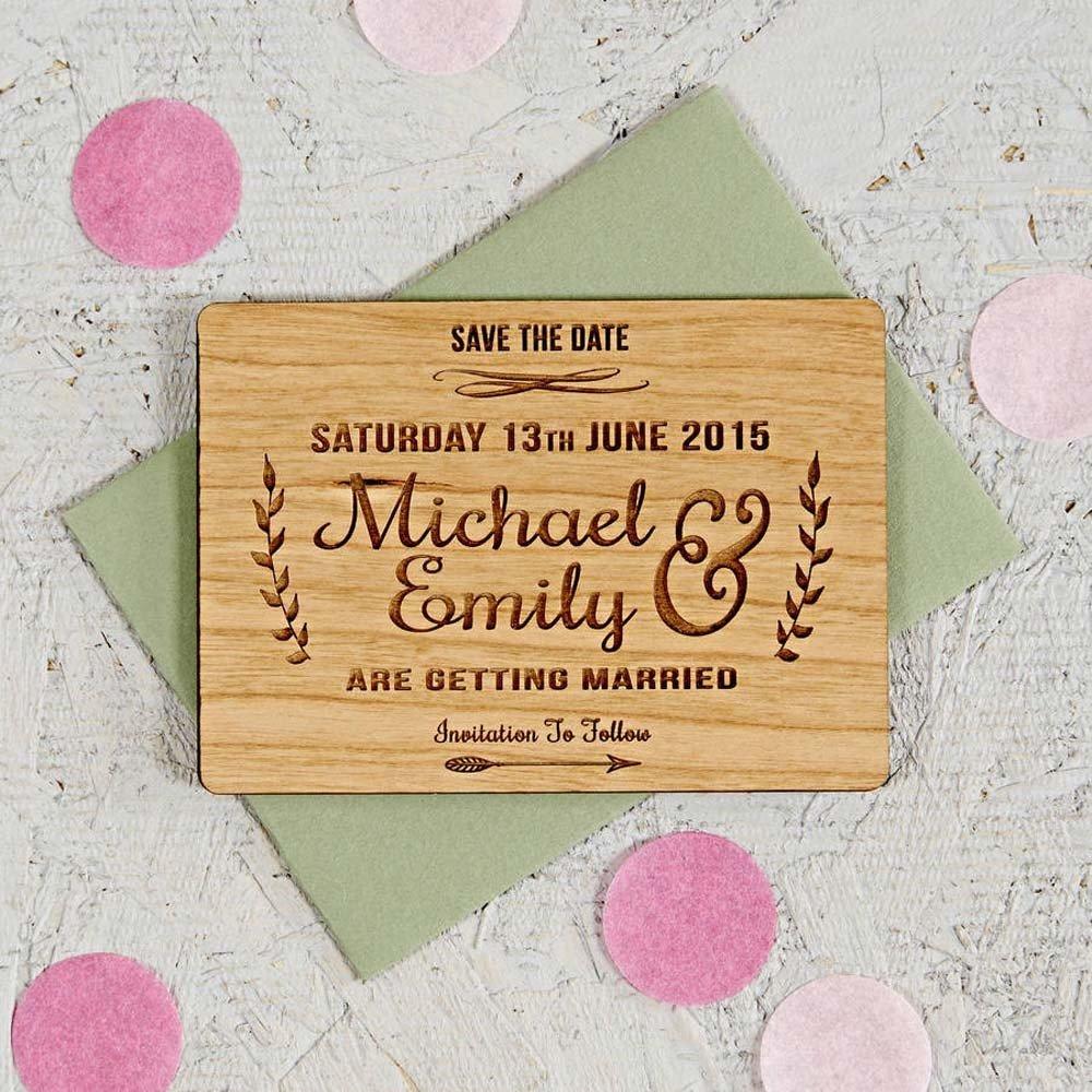 Simple Save the Date Card, Save the Date Postcard, Modern Save the Date,  Personalised Save the Dates, Wedding Save the Dates, Rustic, 081 