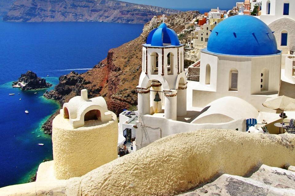 Santorini in greece