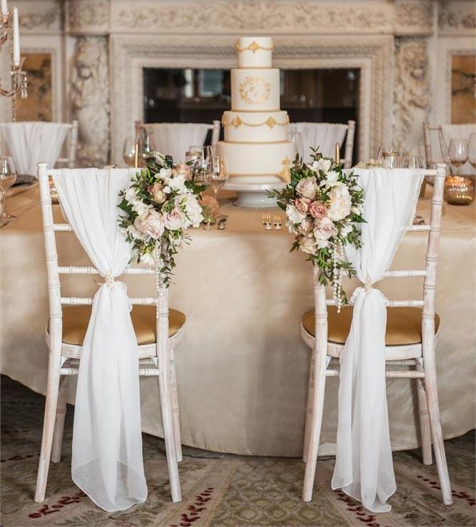 Wedding Chair Decorations: 27 Ways to Dress Up Your Wedding Chairs