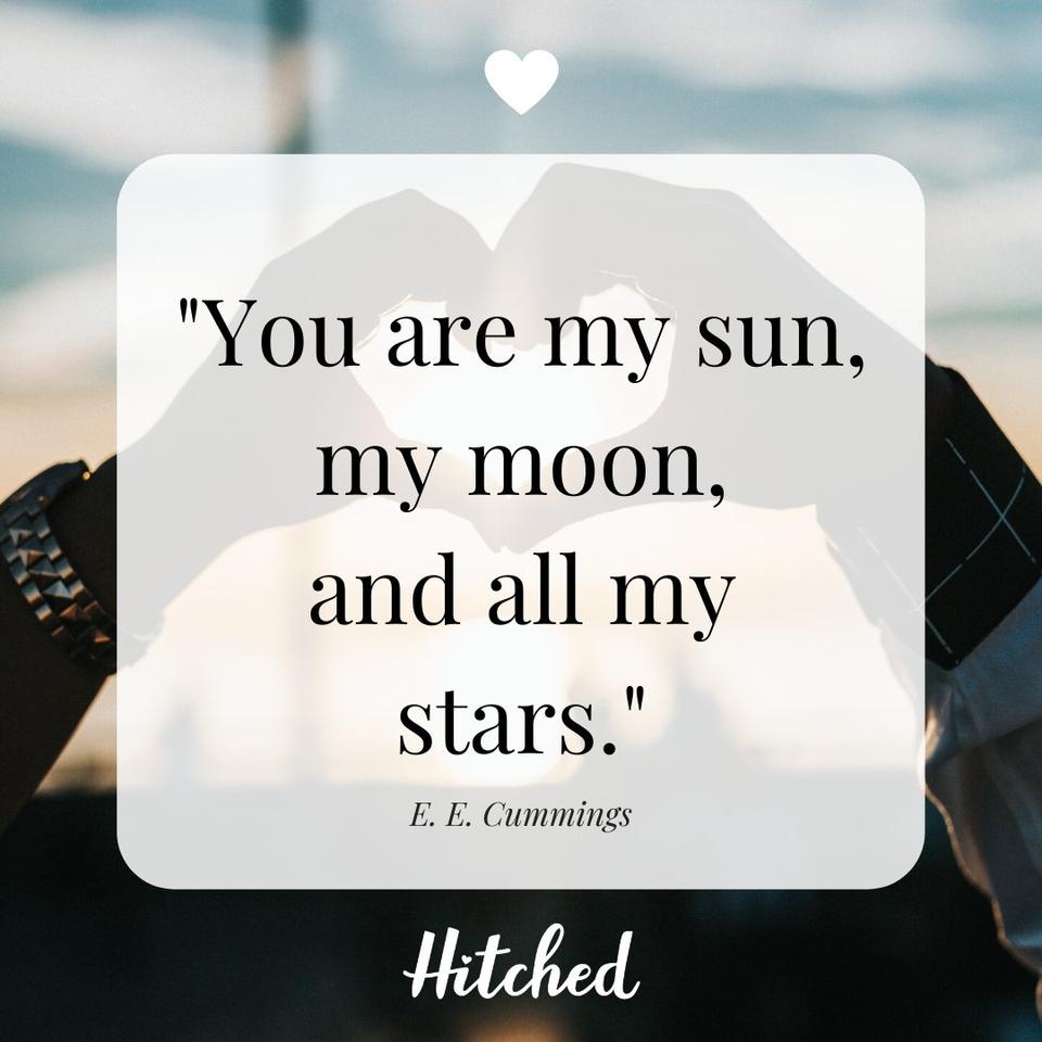55 of the Most Romantic Quotes to Express Your Love - hitched.co.uk