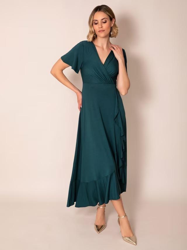 Alie Street Petite Waterfall Midi Dress – John Lewis