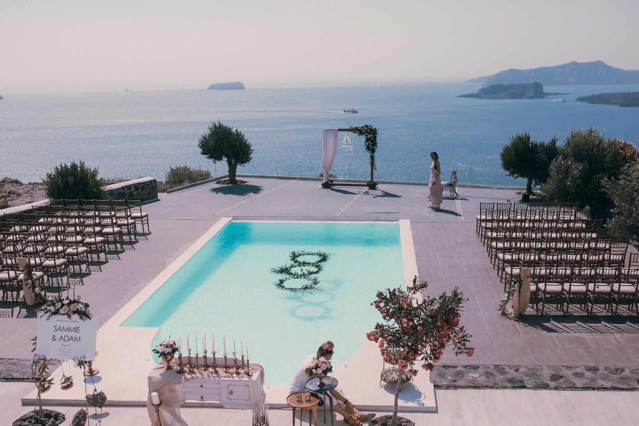 Sammie and Adam - Santorini Wedding