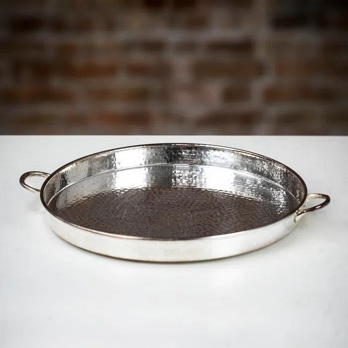 'Let's Get Hammered' Silver-Plated Palace Serving Tray